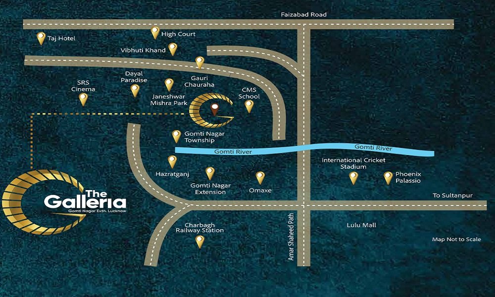 Arcadium Centra location map