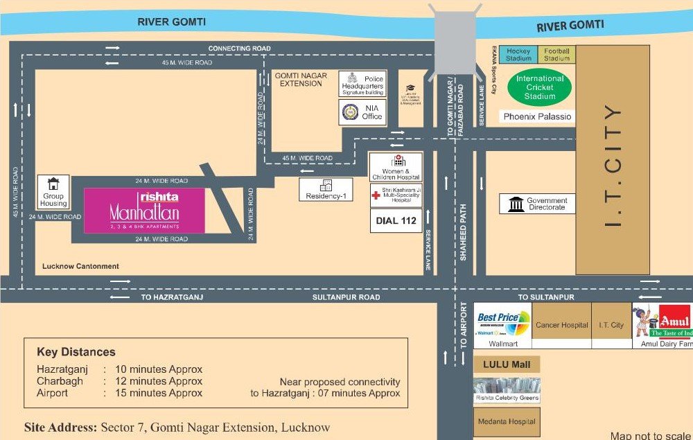 Rishita Manhattan location map